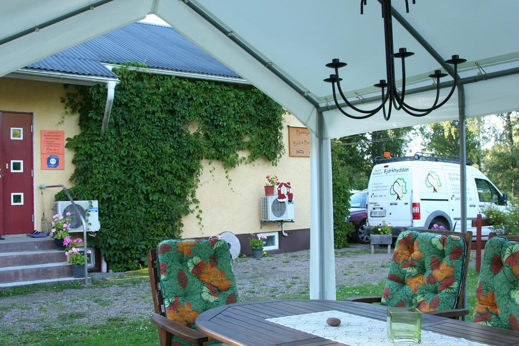 Bed & Breakfast Bjoerkhyddan Rumma Exteriér fotografie